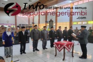 8 Orang Pejabat Eselon II Pemkab Bungo 2023 Di Lantik Oleh Bupati Bungo H. Mashuri, SP. ME