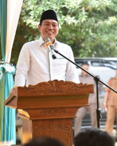 Penyerahan Sertifikat PTSL di Kecamatan Muara Tembesi, Bupati Mhd Fadhil Arief : Manfaatkan Untuk Hal Produktif