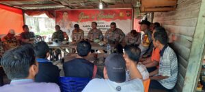 Program Jum’at curhat “Kapolsek Kota Bungo Dengarkan keluhan masyarakat