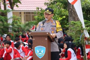 Liga Bola Voli Tingkat SLTA se Kabupaten Bungo Resmi Di buka Kapolres Bungo