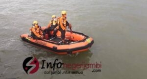 Asik bermain pasir,Nizam bocah 10 tahun tengelam di sungai Batanghari