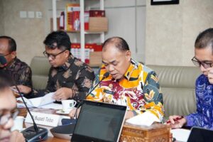 LPJ PJ Bupati Tebo triwulan ke-3 Di inspektorat jenderal Kemendagri