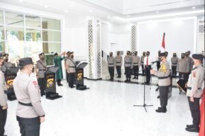 Kapolda Jambi Pimpin Serah Terima Jabatan Karo Ops Polda Jambi