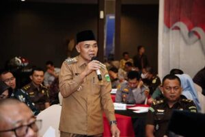 Rapat Forkopimda Se-Provinsi Jambi, H. Aspan Paparkan Sejumlah Penanganan Konflik