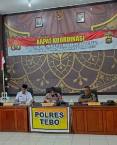 Kapolres Pimpin Rakor Lintas Sektoral Jelang Pelaksanaan Operasi Ketupat 2023