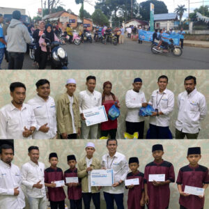 Bentuk Kepedulian Sosial, PLN ULP Rimbo Bujang Gelar Santunan Anak Yatim,duafa & Bagikan Takjil