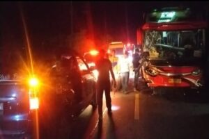 Kecelakaaan Lalu Lintas Saat Arus Mudik Lebaran 1 Orang Tewas Di Jalan Lintas Sumatera Kabupaten Bungo