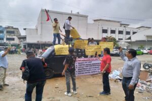 Dihadapan Pendemo, Asisten 1 Berjanji Akan Segel Tempat Hiburan Malam Yang Menyalahi Aturan Perizinan