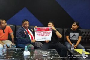 Belum Mengantongi Izin Pab dan Bar Pegasus Disegel, Siangnya Grand Opening