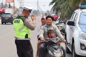 Hari Pertama sampai hari ke tiga Operasi Zebra 2023, Polres Tebo Sudah Keluarkan 70 Surat Tilang