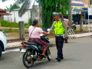 6 Hari Operasi Zebra 2023 di Tebo, Satlantas Polres Tebo Tindak 315 Pelanggaran