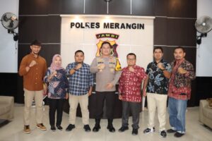 Polres Merangin Dan Bawaslu Merangin Perkuat Sinergitas Jelang Pemilu 2024