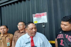 Pegasus Resmi Di Segel Dan Di Gembok, Tim Gabungan Pemda Bungo Cabut Izin Pegasus