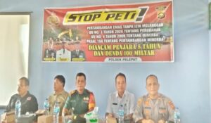 Polisi Akan Tindak Tegas Pelaku Peti Di Batang Pelepat Dan Berkoordinasi Dengan Dinas Terkait