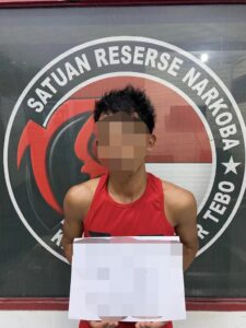 Polsek Tebo Ulu Tangkap Bandar Narkoba