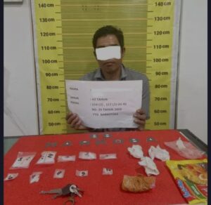 Residivis Narkoba Kembali Ditangkap, Ketahuan Edarkan Sabu di Merangin