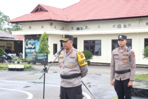 Patroli Skala Besar Polres Tebo Jaga Kamtibmas Menuju Pemilu 2024