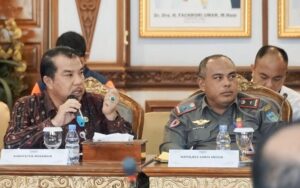 PJ Bupati Merangin Laporkan Kondisi Banjir Ke Deputi BNPB Pusat