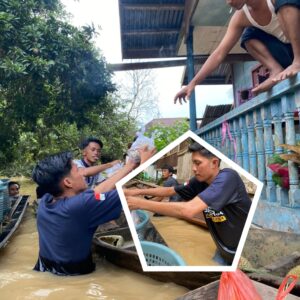 Lagi, Andre Cahya Putra Kembali Salurkan Bantuan Untuk Korban Banjir Di VII Koto