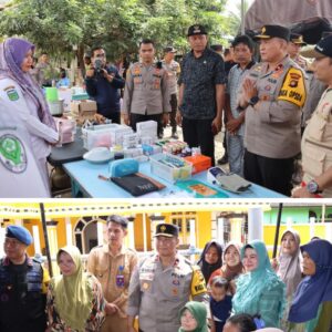 Tinjau Kondisi Banjir di Tebo, Wakapolda Jambi Siap Memberikan Bantuan kepada Masyarakat Terdampak