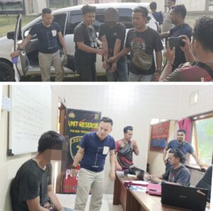 Gerak Cepat Tim Unit Reskrim Polsek Tengah Ilir Pelaku Curanmor Diamankan