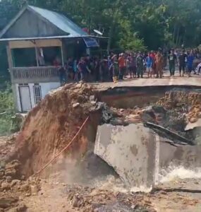 Longsor Kembali Terjang Bungo, Tidak Ada Korban Jiwa