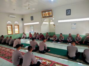 Binrohtal Rutin Polres Tebo di Masjid Baitul Mu’min Selama Bulan Suci Ramadhan