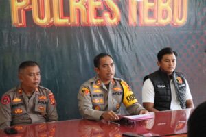 Kapolres Tebo Pimpin Pers Release Terkait Dugaan Kekerasan Terhadap Anak di Pondok Pesantren