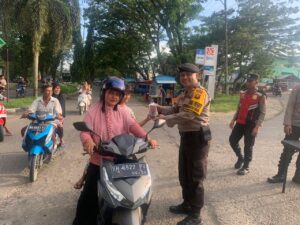 Bagi Taqjil Sat-Samapta dan Edukasi Masyarakat Menjaga Kamtibmas, hindari tindakan yang dapat menimbulkan gangguan Kamtibmas