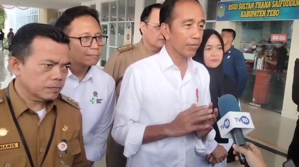 Di RSUD Sultan Thaha Saifuddin, Presiden Jokowi Tinjau Fasilitas Dan Pelayanan Kesehatan