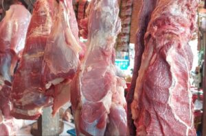 H-2 Lebaran, Harga Daging Sapi dan Ayam di Pasar Tanjung Bungur Tebo Alami Kenaikan