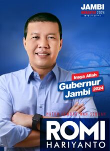 Calon Gubernur Jambi, ROMI HARIYANTO: Dicintai “Masyarakat Jambi”
