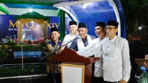 Pj Bupati Tebo Varial Adhi Putra Mendampingi Wakil Gubernur Jambi Buka MTQ di Desa Teluk Rendah Ilir