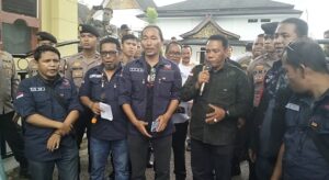 Demo Tolak Revisi UU Penyiaran, Ini Tuntutan Organisasi IWO TEBO