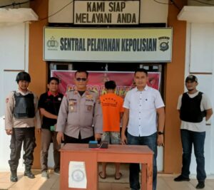 Kapolsek Tembesi Gelar Press Release Tindak Pidana Pencurian Dengan Pemberatan
