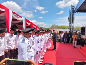 Pj Bupati Varial Kukuhkan Kades dan Anggota BPD se Kabupaten Tebo