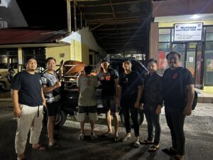 Sungguh Apes, Nekat Curi Mobil Yang Bermuatan Seekor Sapi, Warga Pekan Baru Diringkus Tim Opsnal Sat Reskrim Polres Merangin