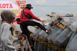 Polres Tebo melaksanakan Sipamkota pada OPS Mantap Praja Siginjai 2024