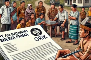 Terkait Aktivitas PT BEP, Yayasan ORIK Akan Menyurati Kementerian ESDM Dan KLHK Serta Kejagung