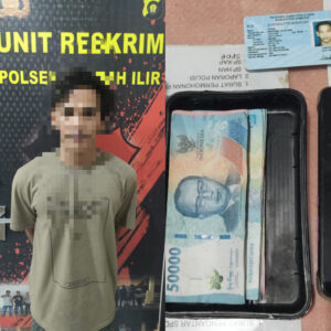 Polsek Tengah Ilir Berhasil Ungkap Kasus Peredaran Uang Palsu