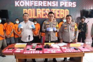Polres Tebo Berhasil Ungkap 16 Kasus Narkoba, Selamatkan Hampir 2.000 Jiwa dari Bahaya Narkoba