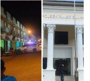 Pelaku Pengancaman pistol rakitan jenis revolver di TM diamankan Reskrim  Polsek Rimbo Bujang