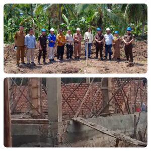Pembangunan Puskesmas Sedang Berjalan Kades Simbur Naik Ucapkan Terimakasih Kepada Pemda Tanjab Timur
