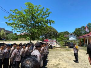 Aksi Damai Aliansi Masyarakat Cinta Damai Berlangsung Aman di Kantor Bawaslu Tebo