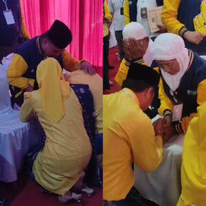 Tangis Haru Pecah Ketika Agus-Nazar Sungkem dengan Orang Tua, Setelah Cabut Nomor Urut