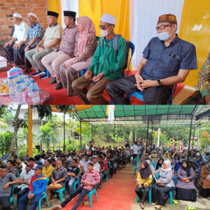 Teriakan “Agus-Nazar Menang” Menggema di Tebo Ilir,  Kedatangan Agus-Nazar Disambut Ratusan Masyarakat