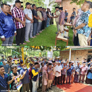 706 Tim Pemenangan Tebo Ilir Dikukuhkan, Terget Kemenangan 80 Persen