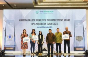 BPJS Kesehatan Anugerahkan Penghargaan Istimewa Bagi Jurnalis dan Media Massa
