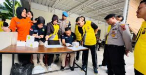 Personil Polresta Jambi Dicek Urine Mendadak, Kombes Pol Eko Wahyudi : ini Komitmen Polri Bersih Dari Narkoba