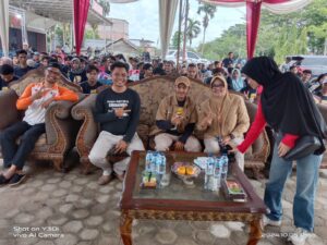 Usman Dampingi Calon Bupati Nomor Urut 2 Hj Dillah Hich – Muslimin Tanja, Pengukuhan Tim Milenial